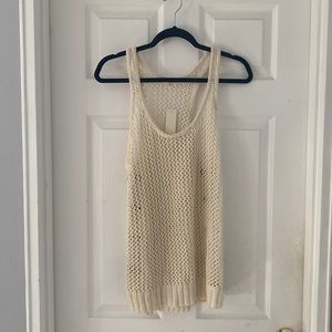 New cream top with side ties-smoke free home